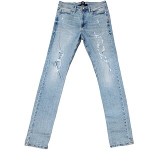 BDG Urban Outfitters High-Waisted Skinny Stretch Jean Distressed 32x34